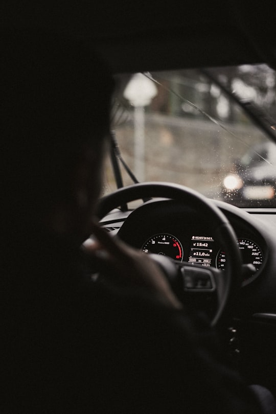 man driving vehicle during daytime in Braga Portugal