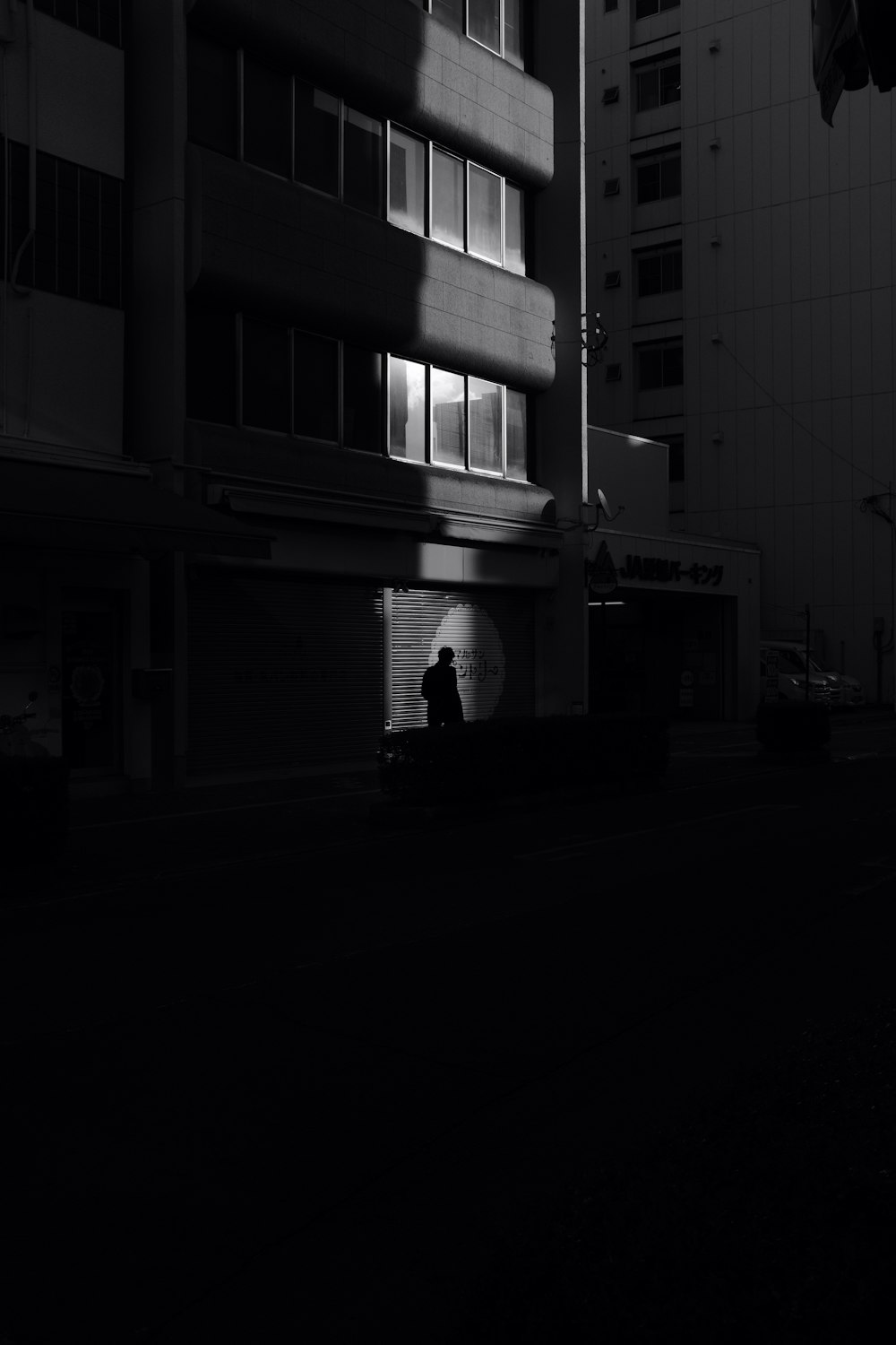man on street