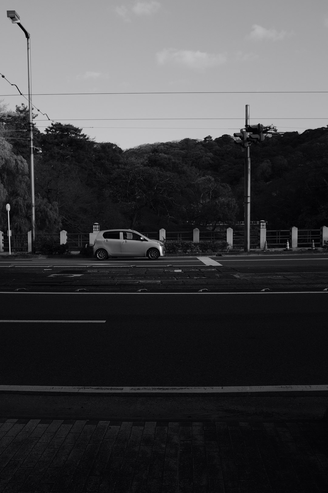 white 5-door hatchback