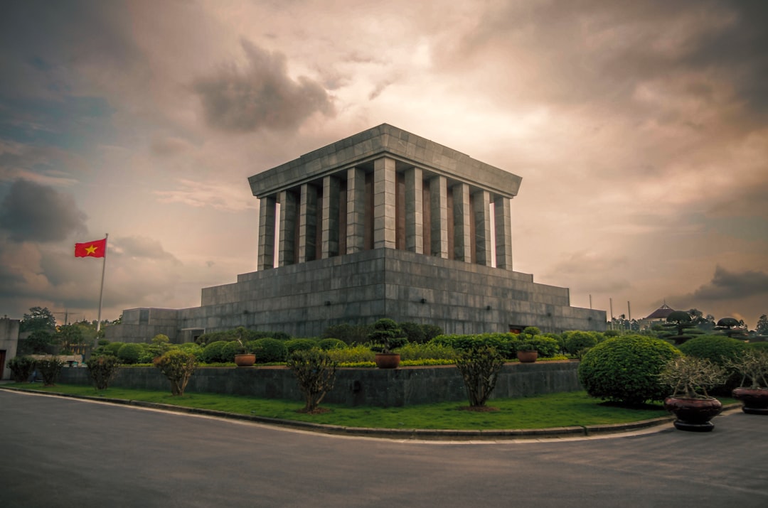 Landmark photo spot Ho Chi Minh Mausoleum Vietnam