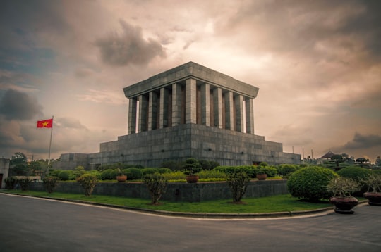 building during day in Ho Chi Minh Mausoleum Vietnam