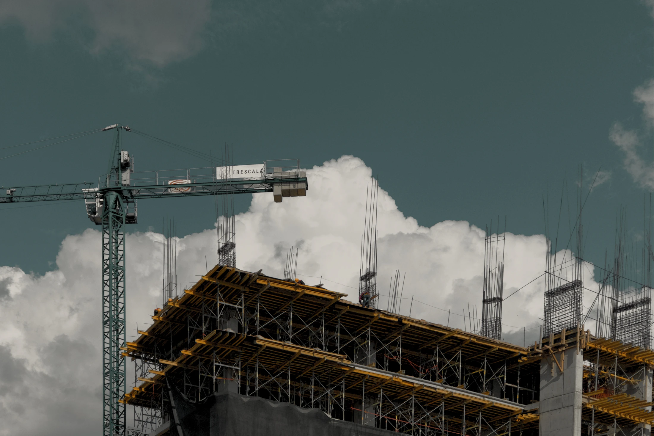 Mixed-use development under construction