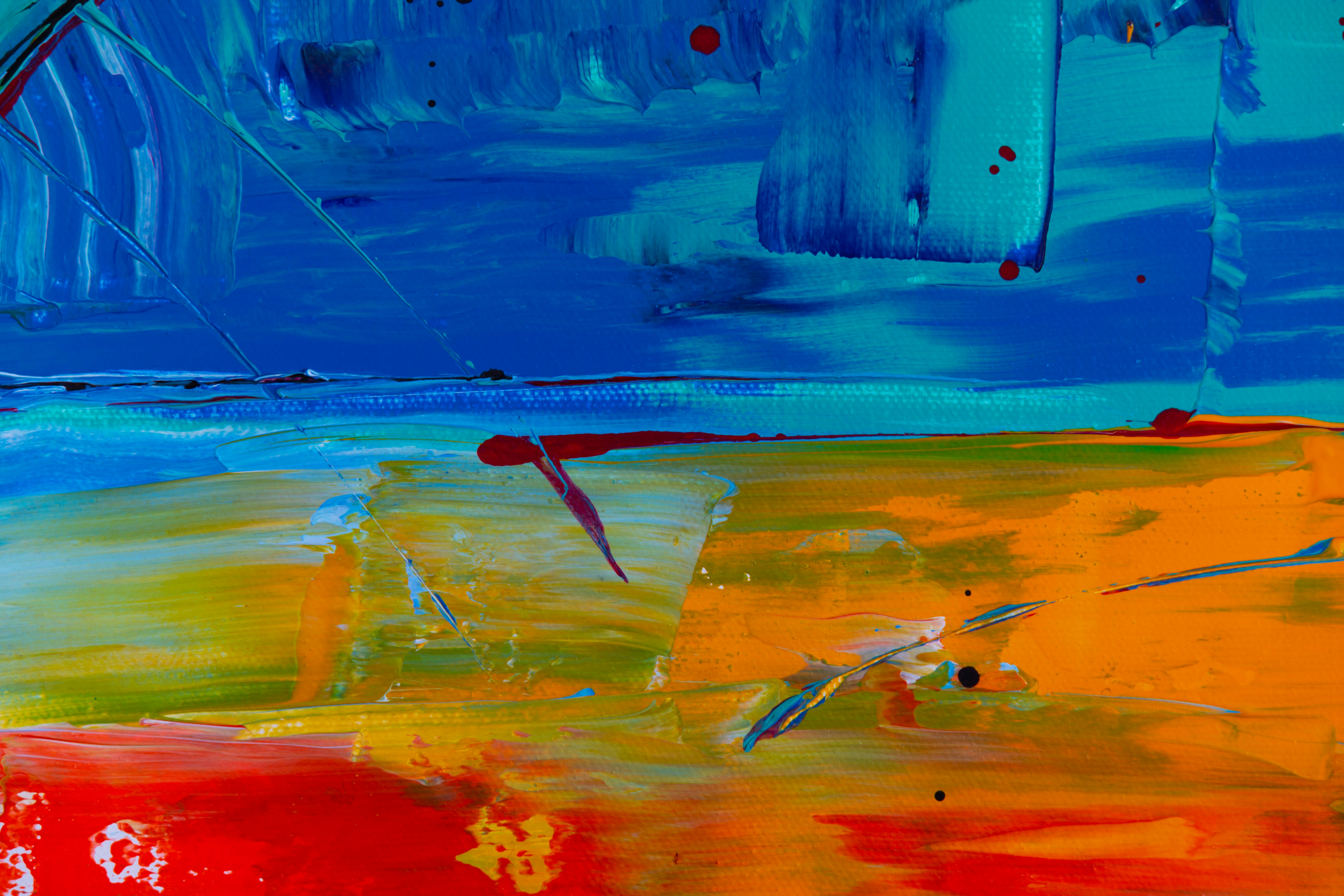 Vibrant Abstract Original
