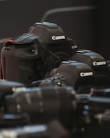 black Canon cameras