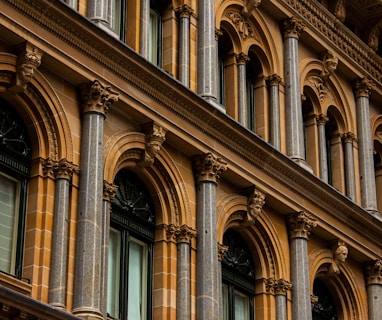 brown and gray building during day