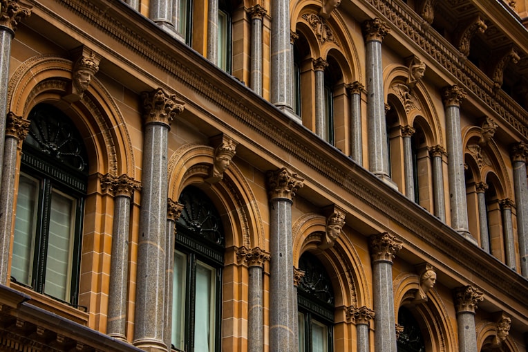 brown and gray building during day