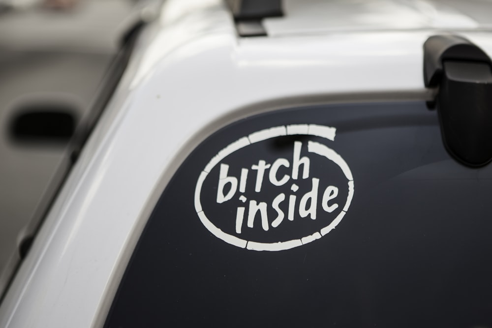 bitch inside sticker