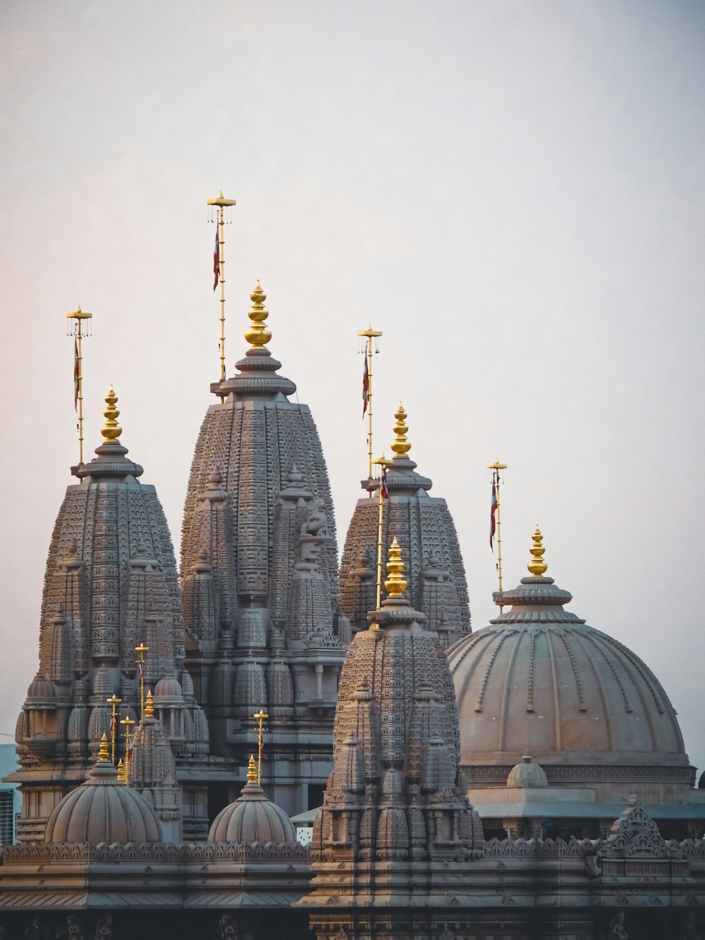 white and brown dome building