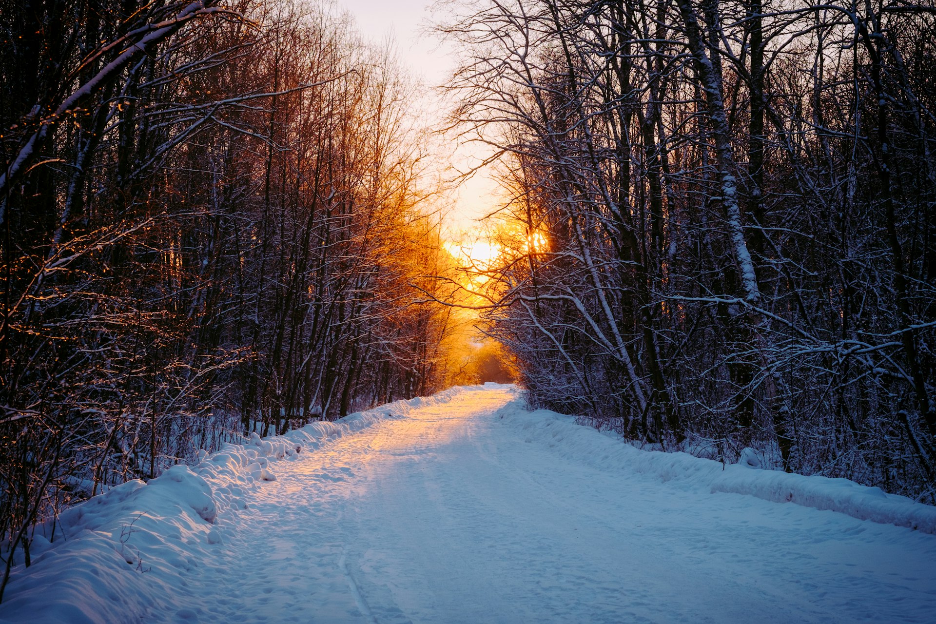希望的な朝日の光