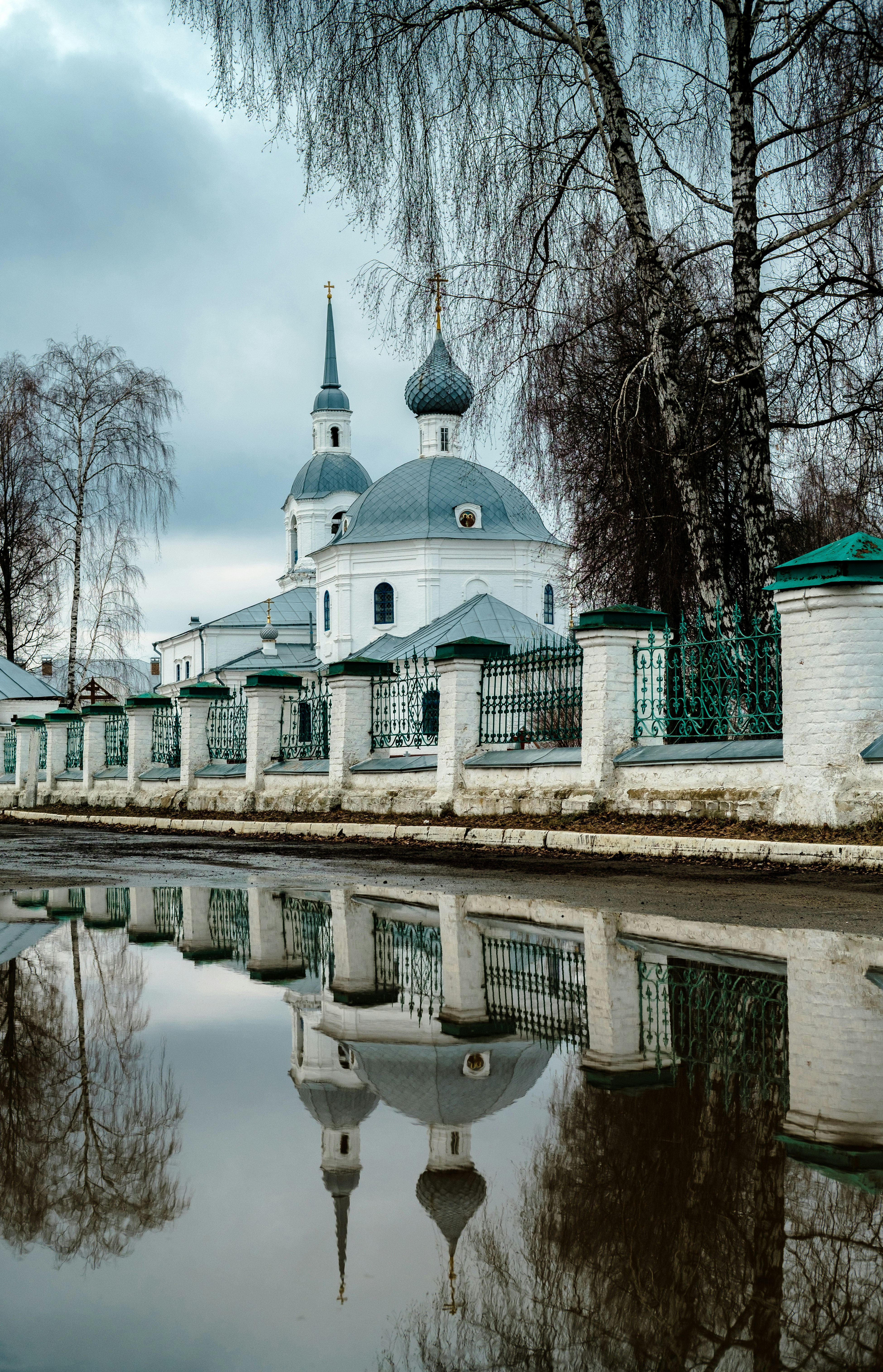 grey dome buildings