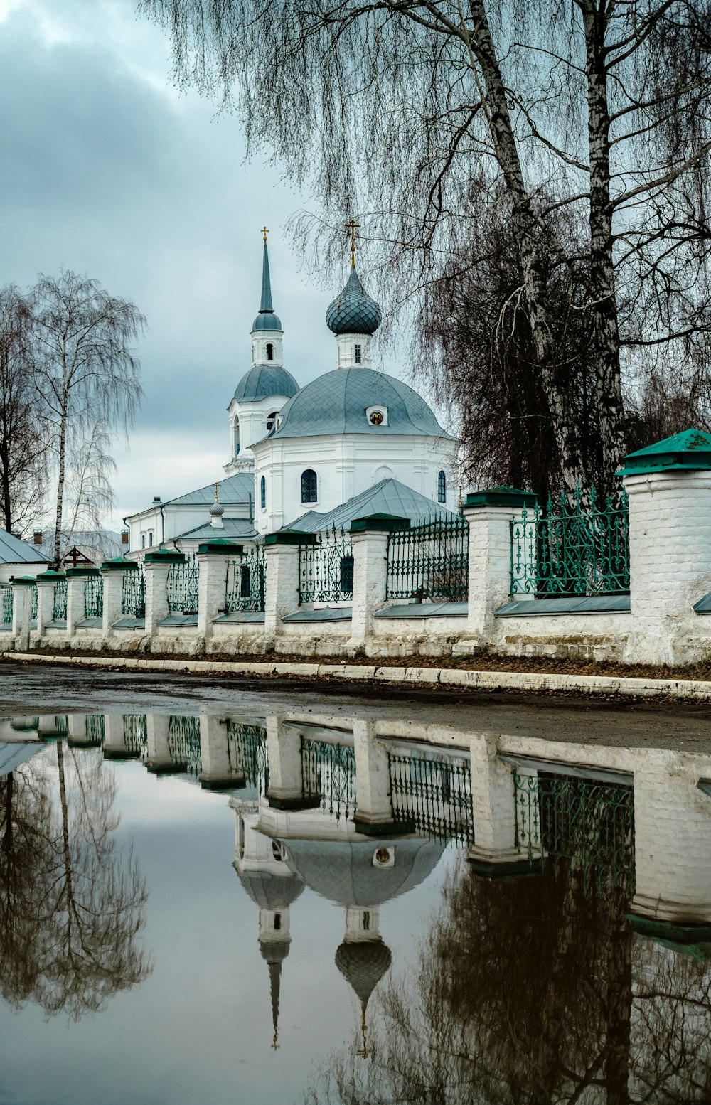 grey dome buildings