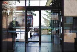 closed door