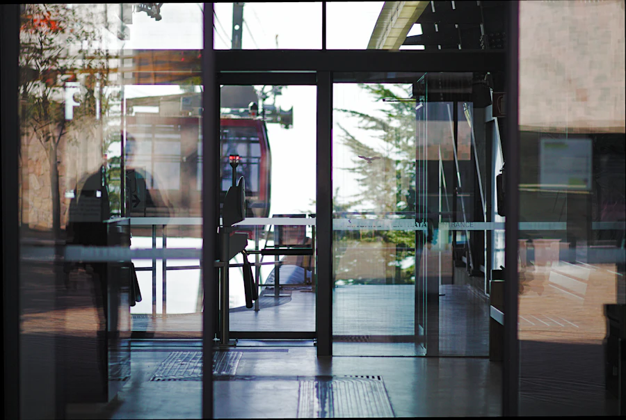Commercial metal doors