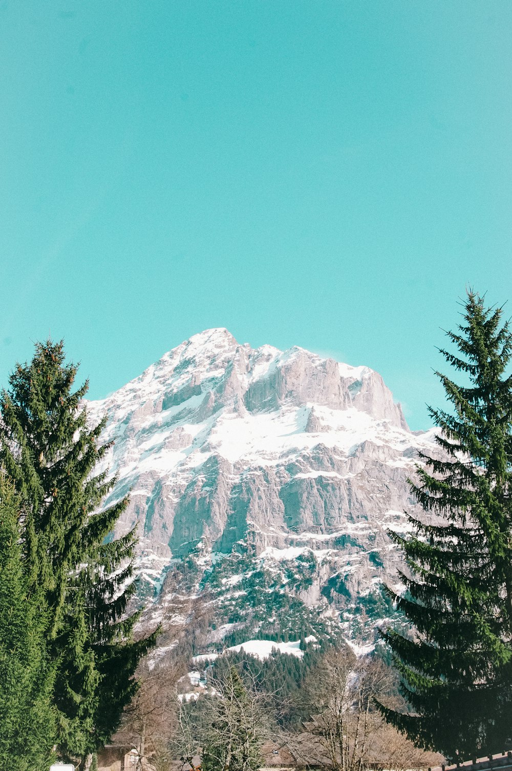 mountain during daytime