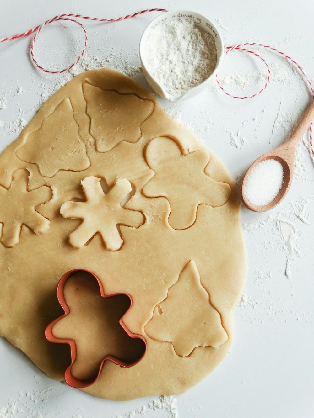 shallow focus photo of brown cookie cutter