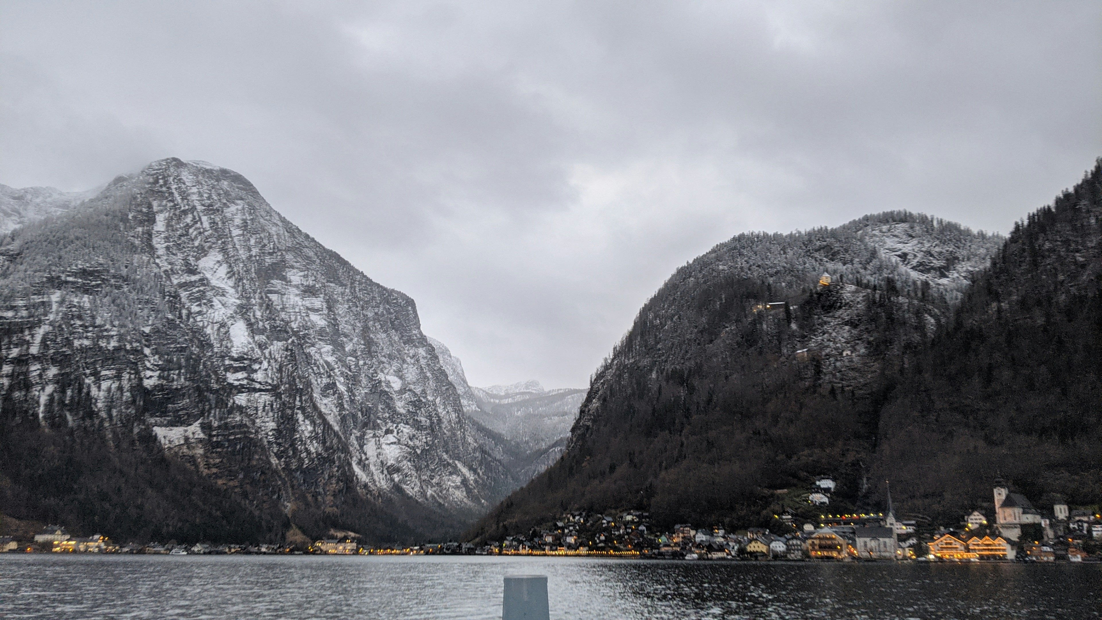 mountains under cloudy sky
