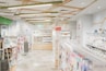 empty white painted store