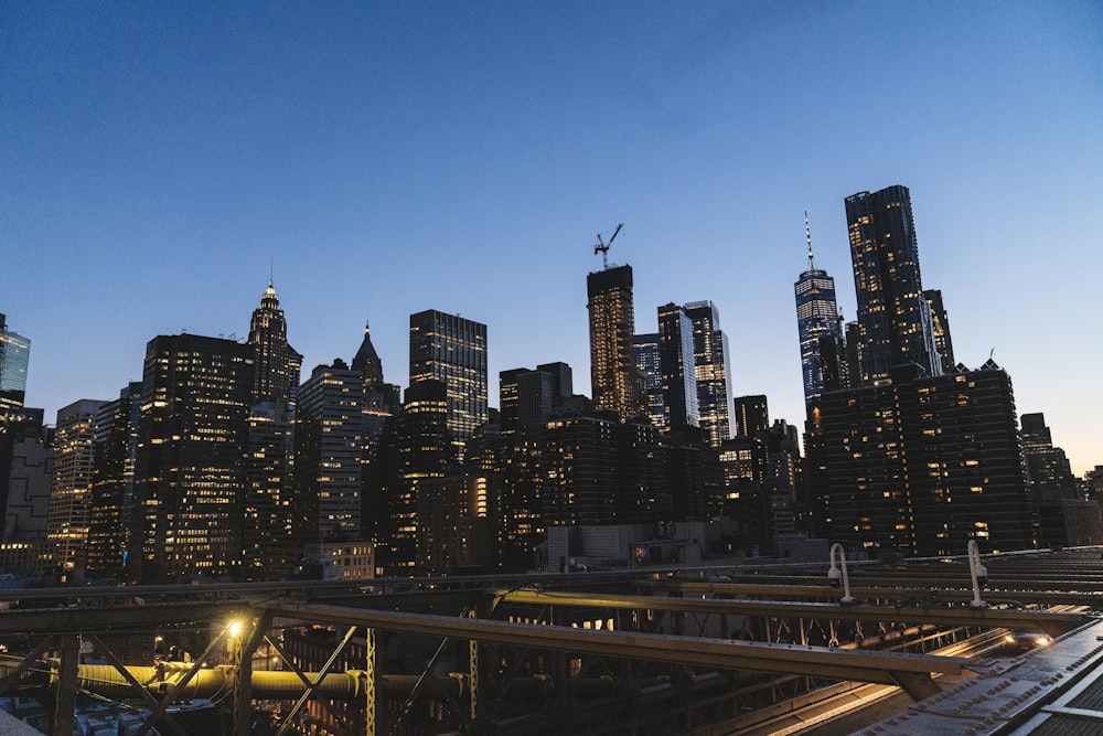 cityscape photography under a blue sky during daytime