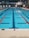 blue Olympic pool