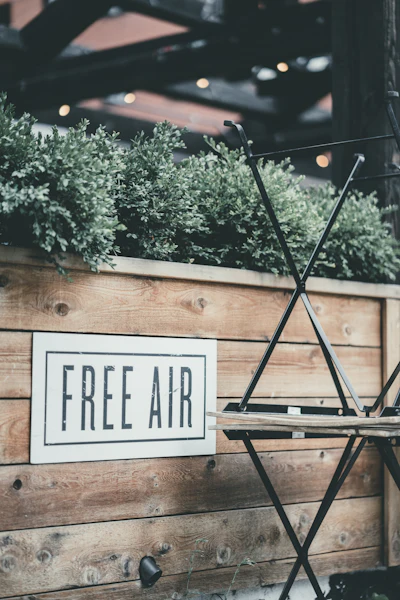 A “Free Air” patio in Calgary
