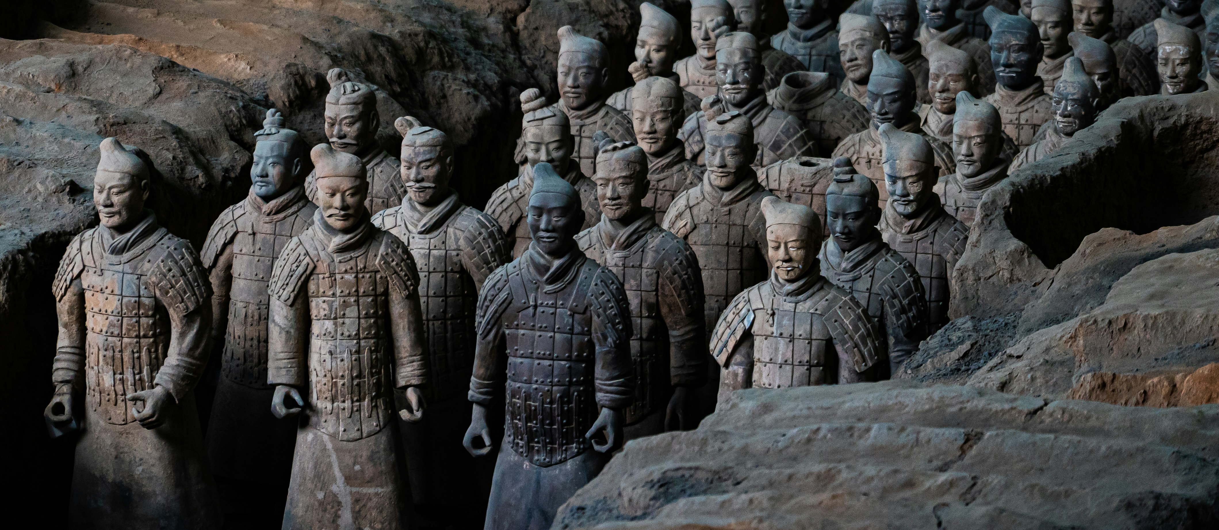 Warriors standing guard for the Emperor since 230 BCE.