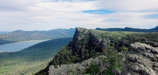 green cliff in Grampians National Park Australia