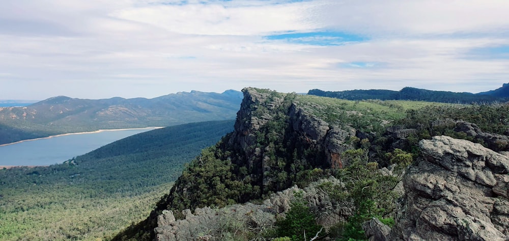 Acantilado verde