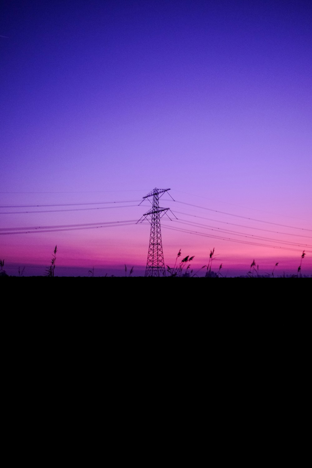 silhouette photography of tower