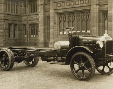 vintage 4-wheeled car