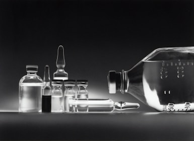 grayscale photo of tubes at at hisar institute of nursing