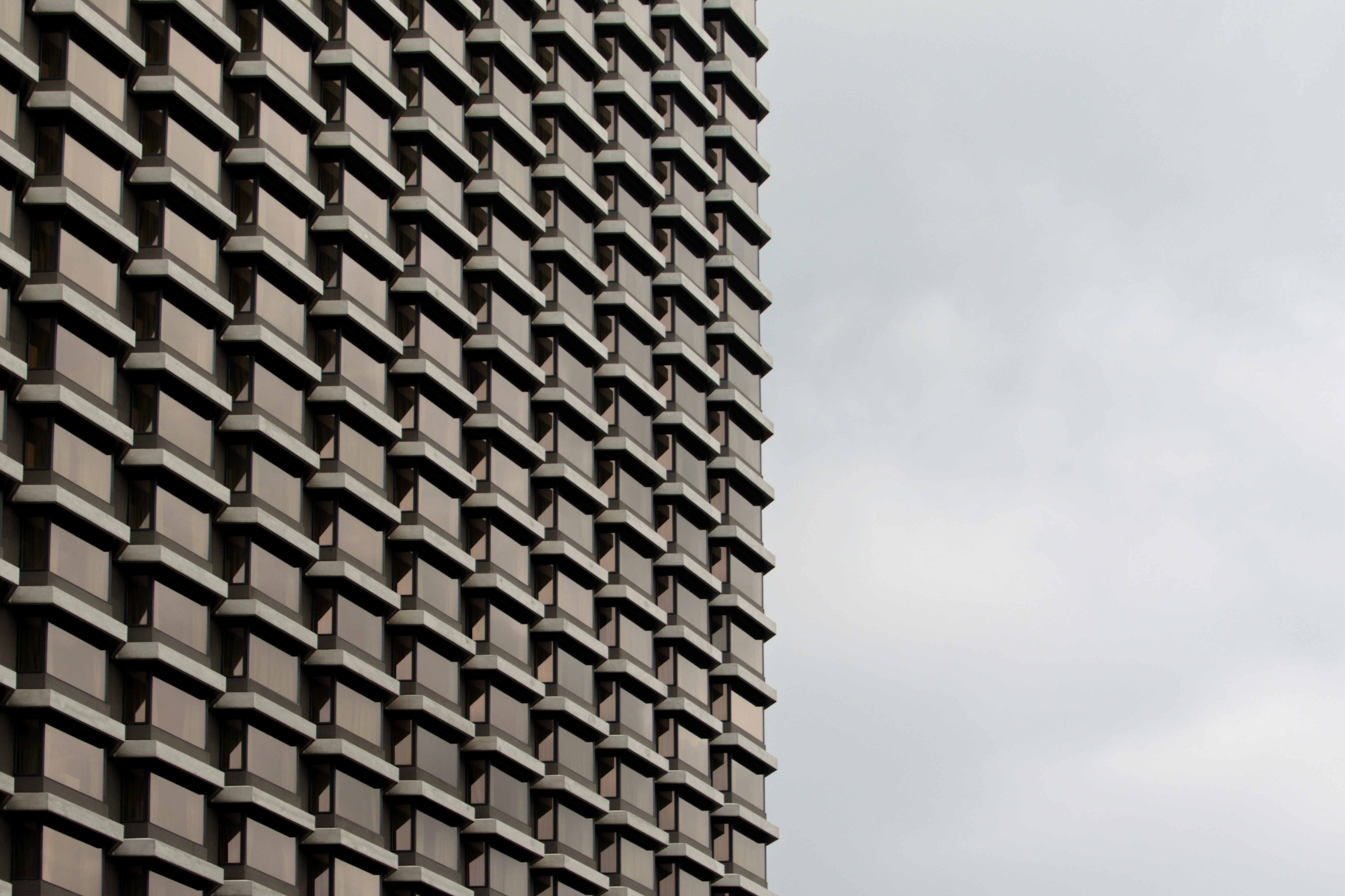 brown concrete building