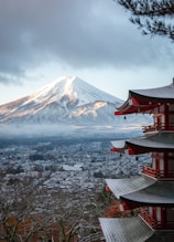 Mt. Fuji landamrk