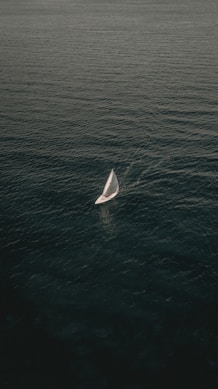 white sailing boat on body of water