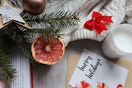 A cozy gift basket perfect for holidays.