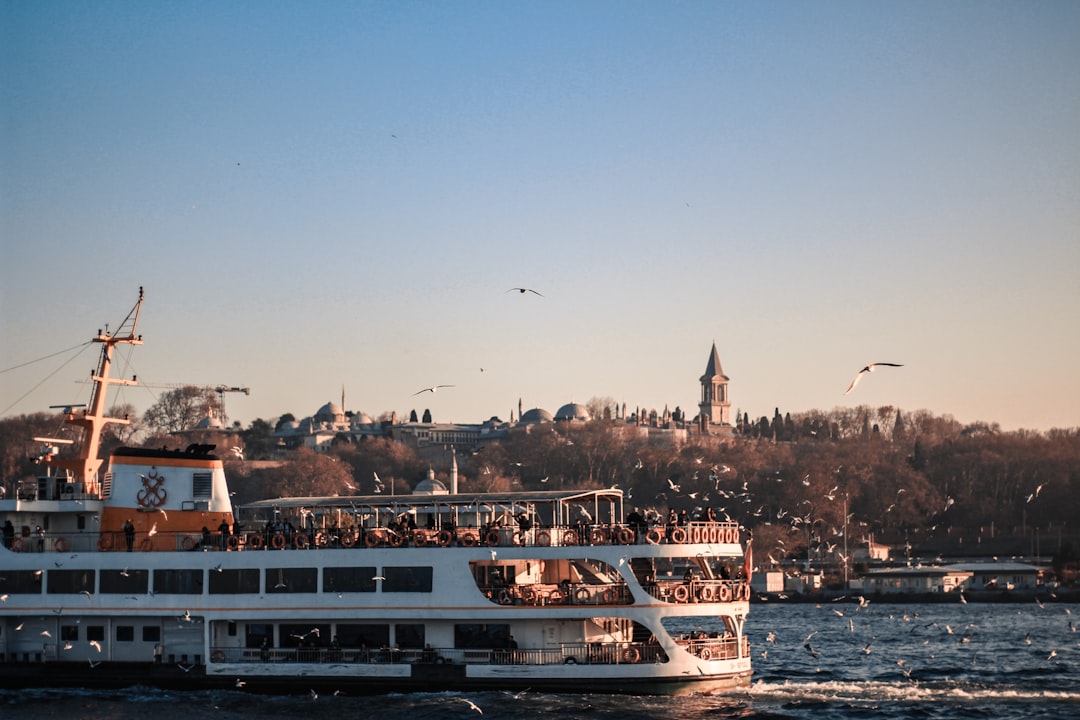 white passenger boat