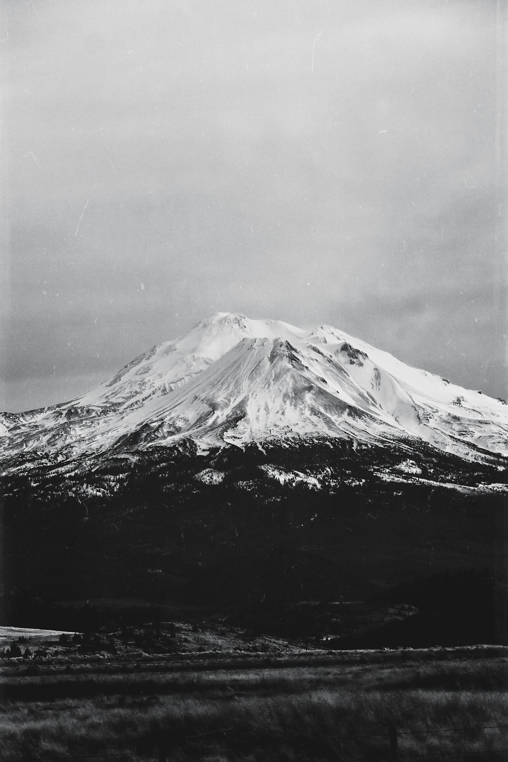 glacier mountain during day