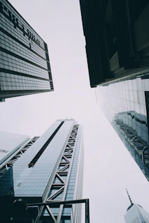 low angle photo of high-rise building