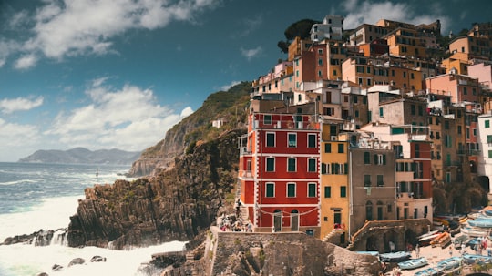 buildings on mountain in Parco Nazionale delle Cinque Terre Italy