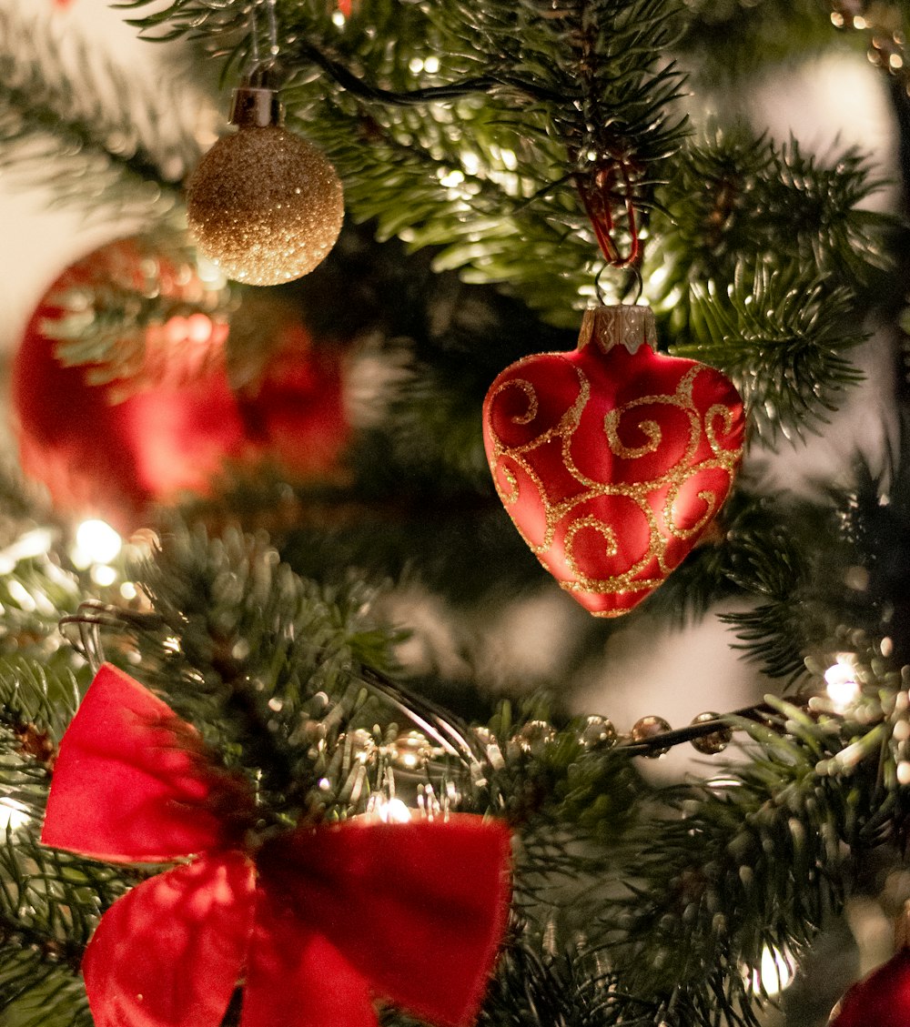 heart bauble ornament