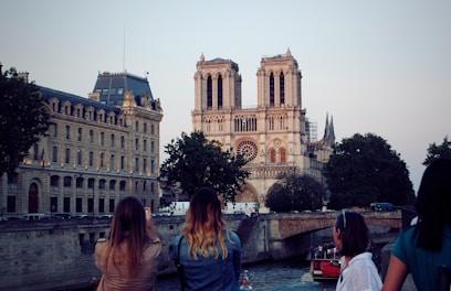people near canal