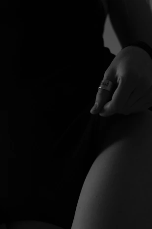 Artistic photo highlighting the fine details and craftsmanship of Lumina Apparel designs