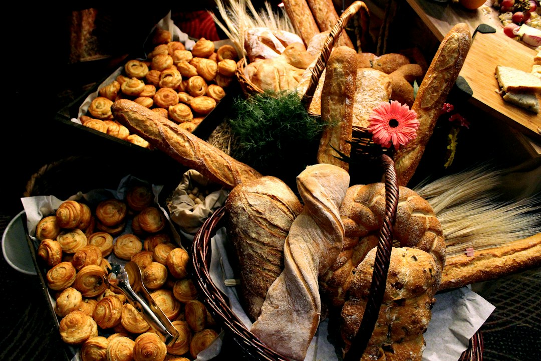 assorted breads, We love this event!<p></figure>