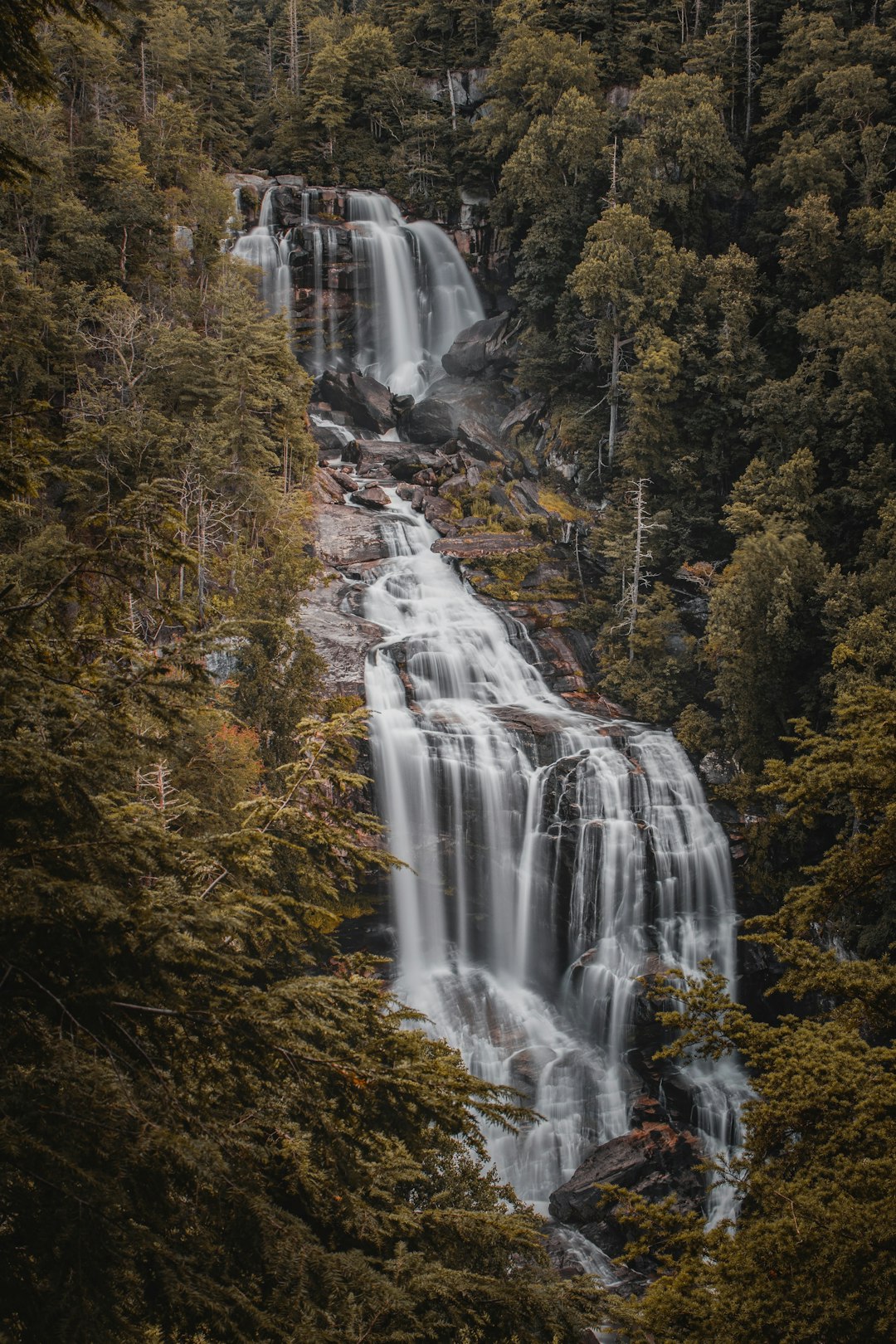 travelers stories about Waterfall in Cashiers, United States