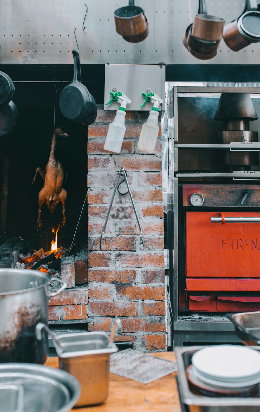 gray stainless steel containers