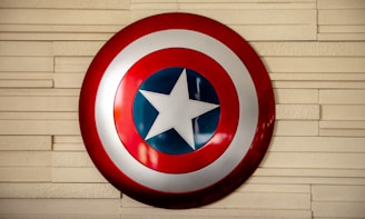 Captain America shield decor