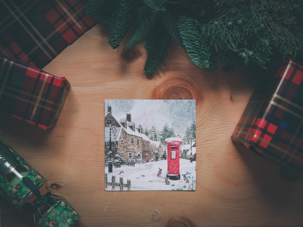 Tarjeta de felicitación de Navidad