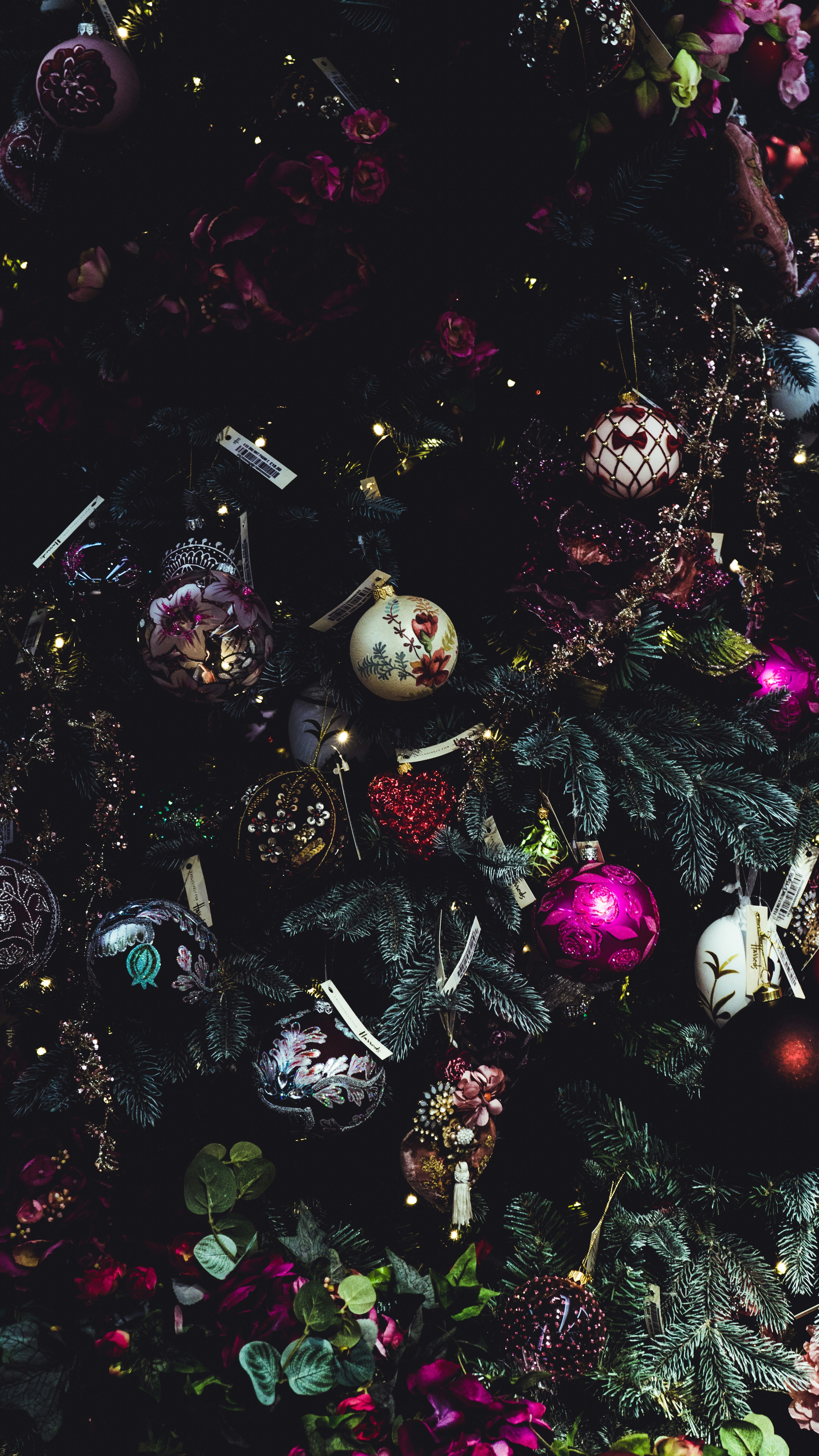 Sapin de Noël et boules de Noël aux couleurs assorties photo – Image  gratuite de Planter sur Unsplash, image size:3000x5332
