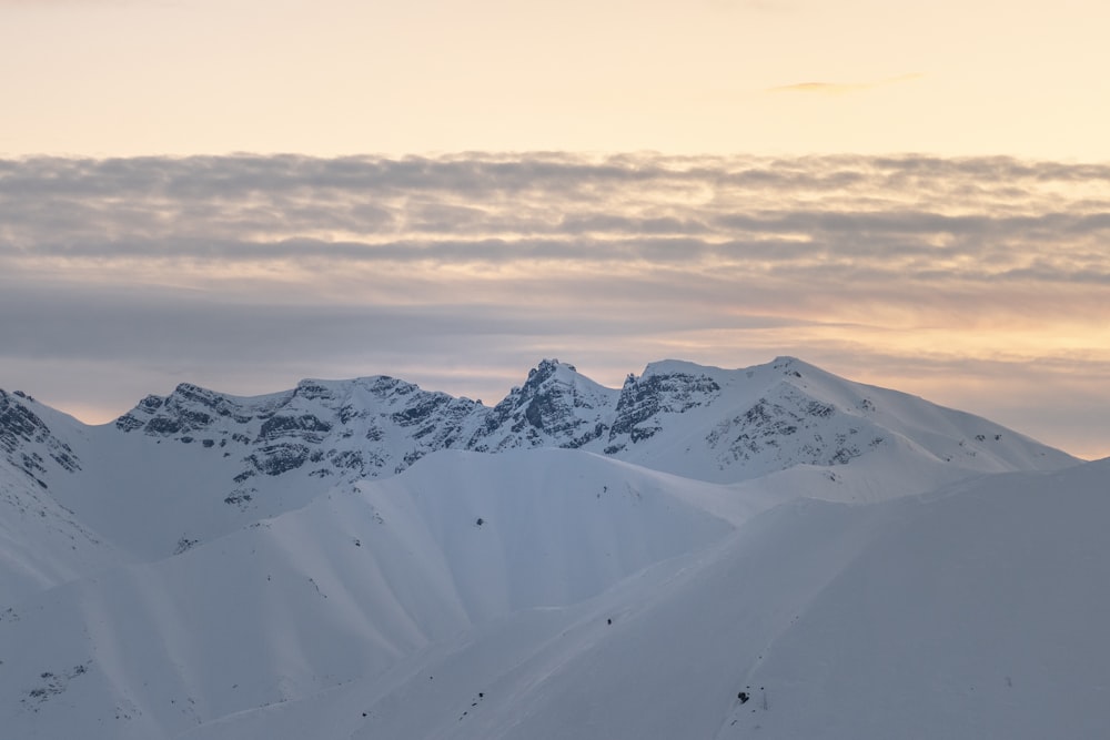 photography of snow-capped mountain during daytime