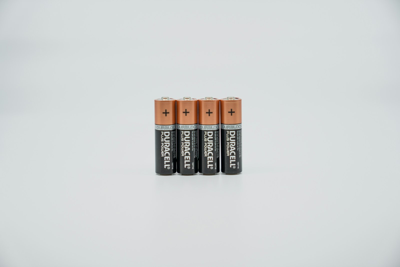 Sony a7R III sample photo. Four duracell batteries photography