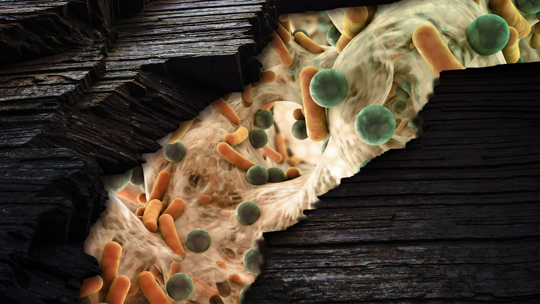 PACIFIC NORTHWEST NATIONAL LABORATORY'S ILLUSTRATION OF MICROBES INSIDE A FRACKING WELL.